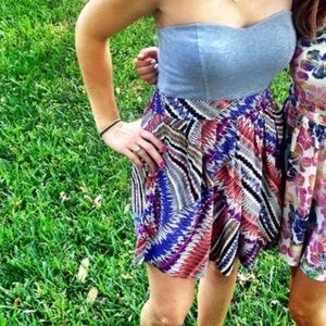 Xhilaration Strapless Dress Size Small